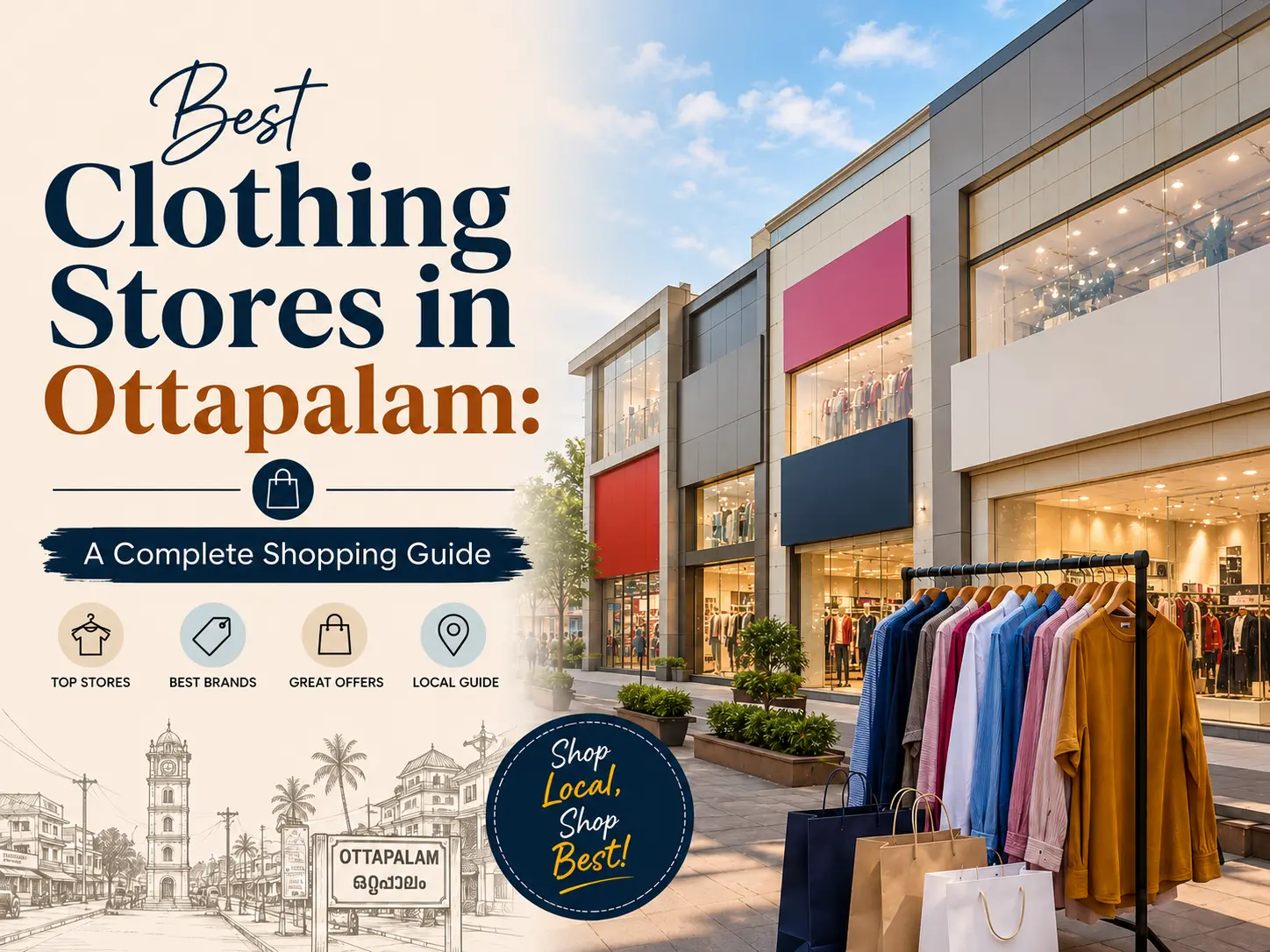 This image is related to clothing stores in Ottapalam.