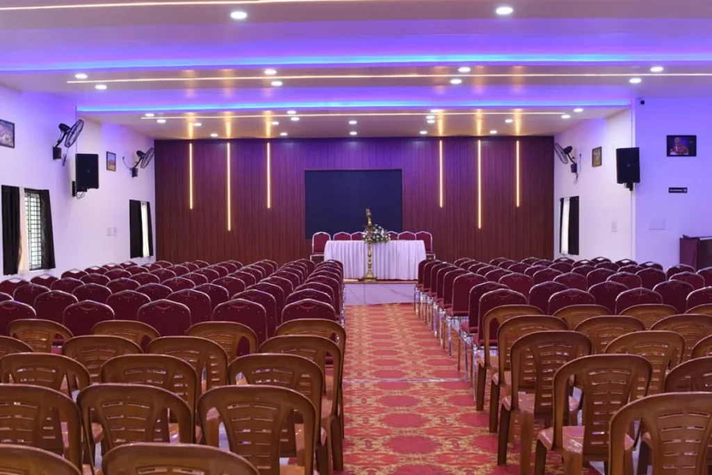 Wedding venue in Ottappalam, Kerala.