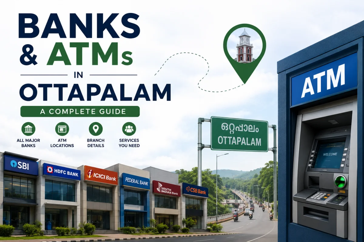 Banks and ATMs in Ottapalam