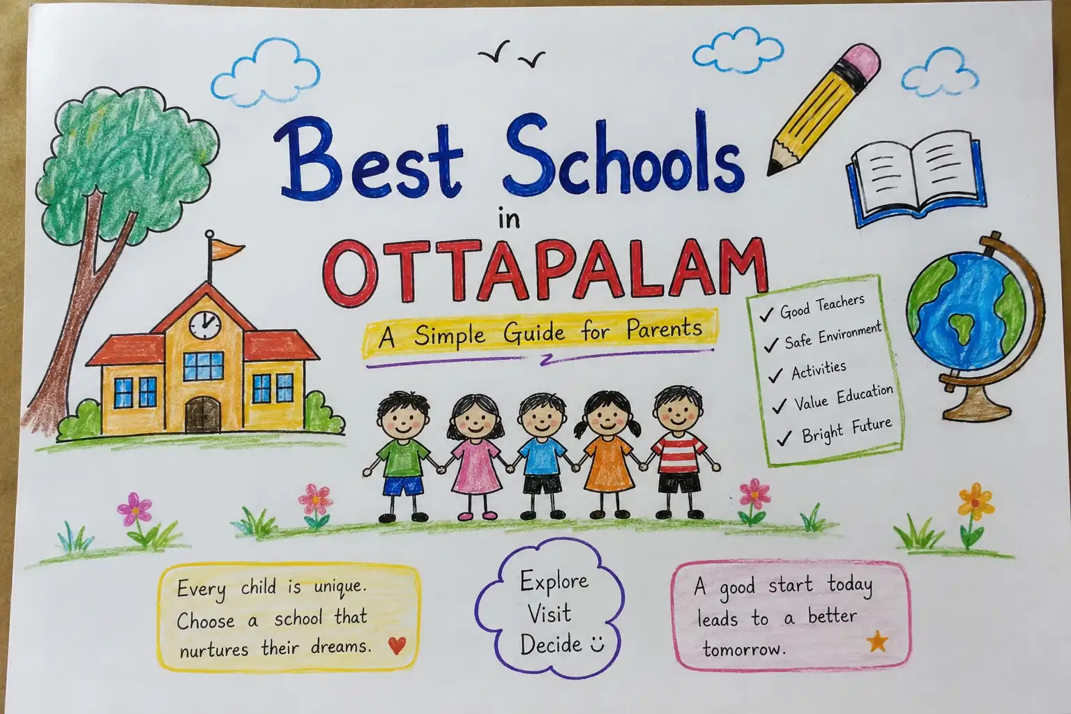 Best Schools in Ottapalam – A Simple Guide for Parents