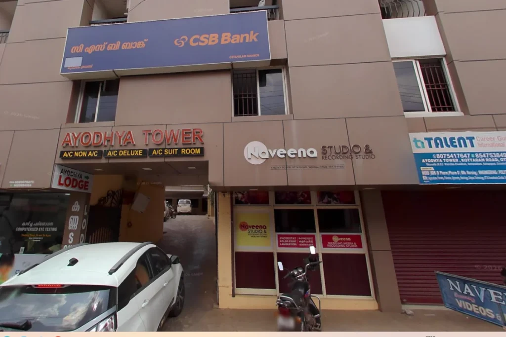 CSB Bank branch providing banking and digital financial services in Ottapalam