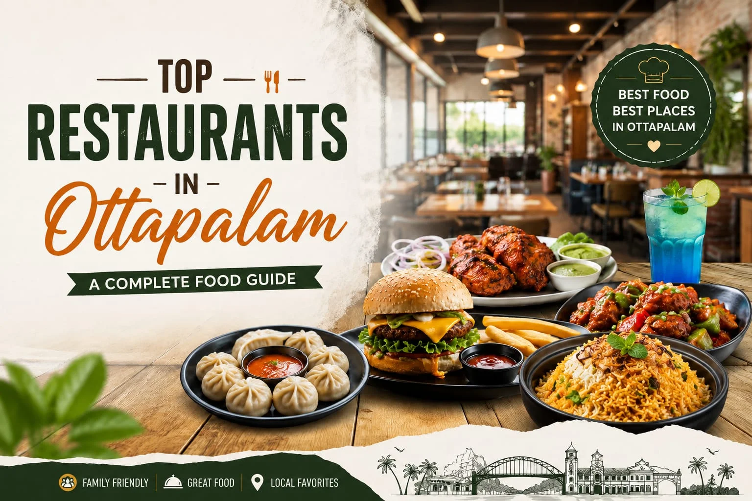 Top restaurants in Ottapalam featuring the best family restaurants, cafés, and local food spots