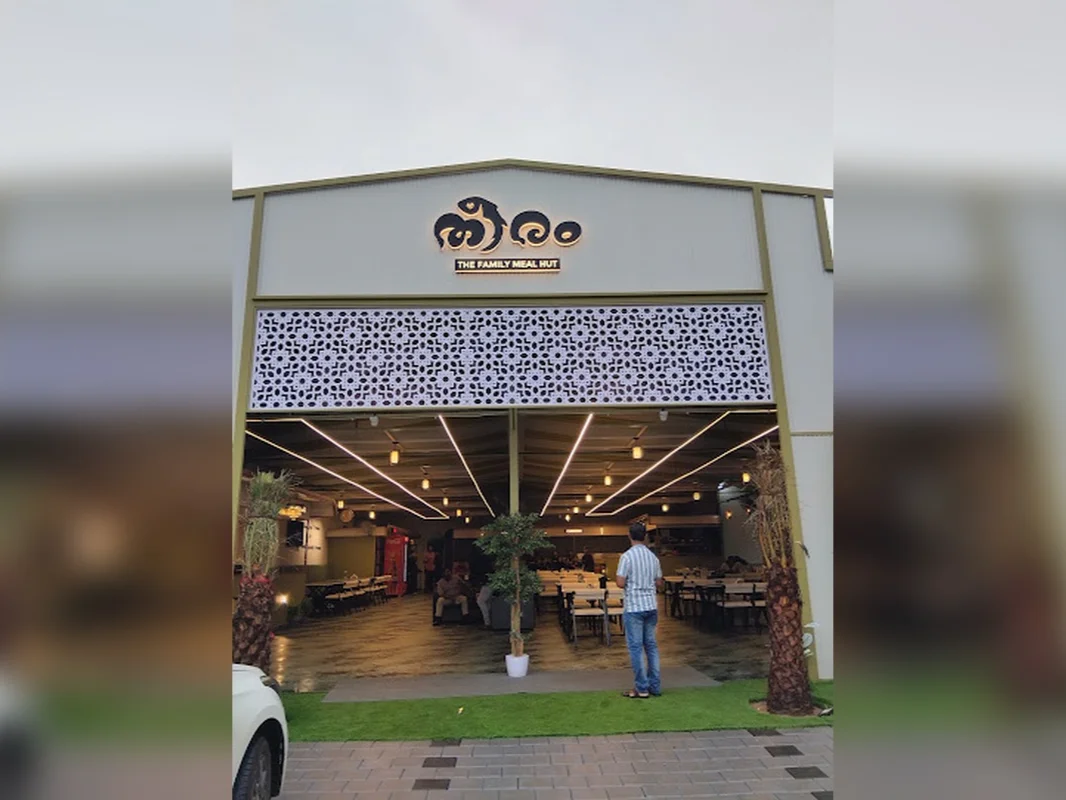Theeram The Family Meal Hut in Ottapalam offering Kerala meals, Chinese dishes, and family dining.